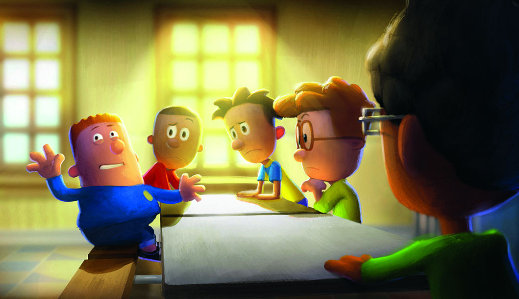 Art for an animation