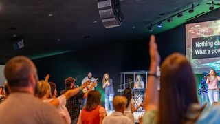 A church in Blue Ridge Chapel in Rocky Mountain, VA, rocks out with DAS Audio. 