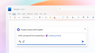 The new Microsoft 365 Copilot UI in Microsoft Word