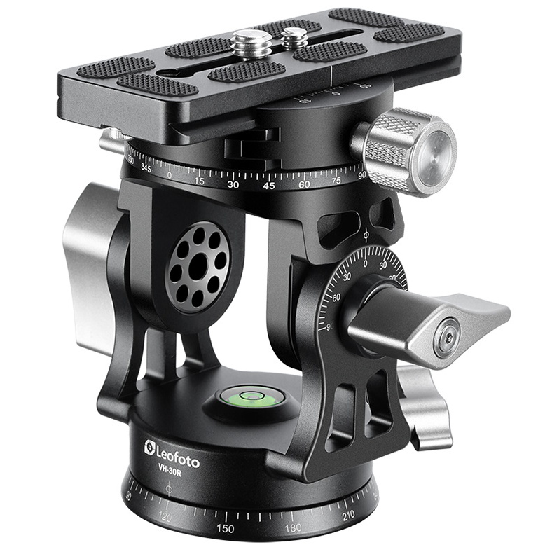 Leofoto VH-30R 2-way head in a white square