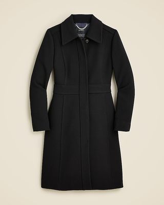 New Lady Day Topcoat in Italian Double-Cloth Wool Blend