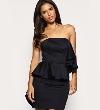 ASOS Heavy Ruffle One Shoulder Cocktail Dress, £40