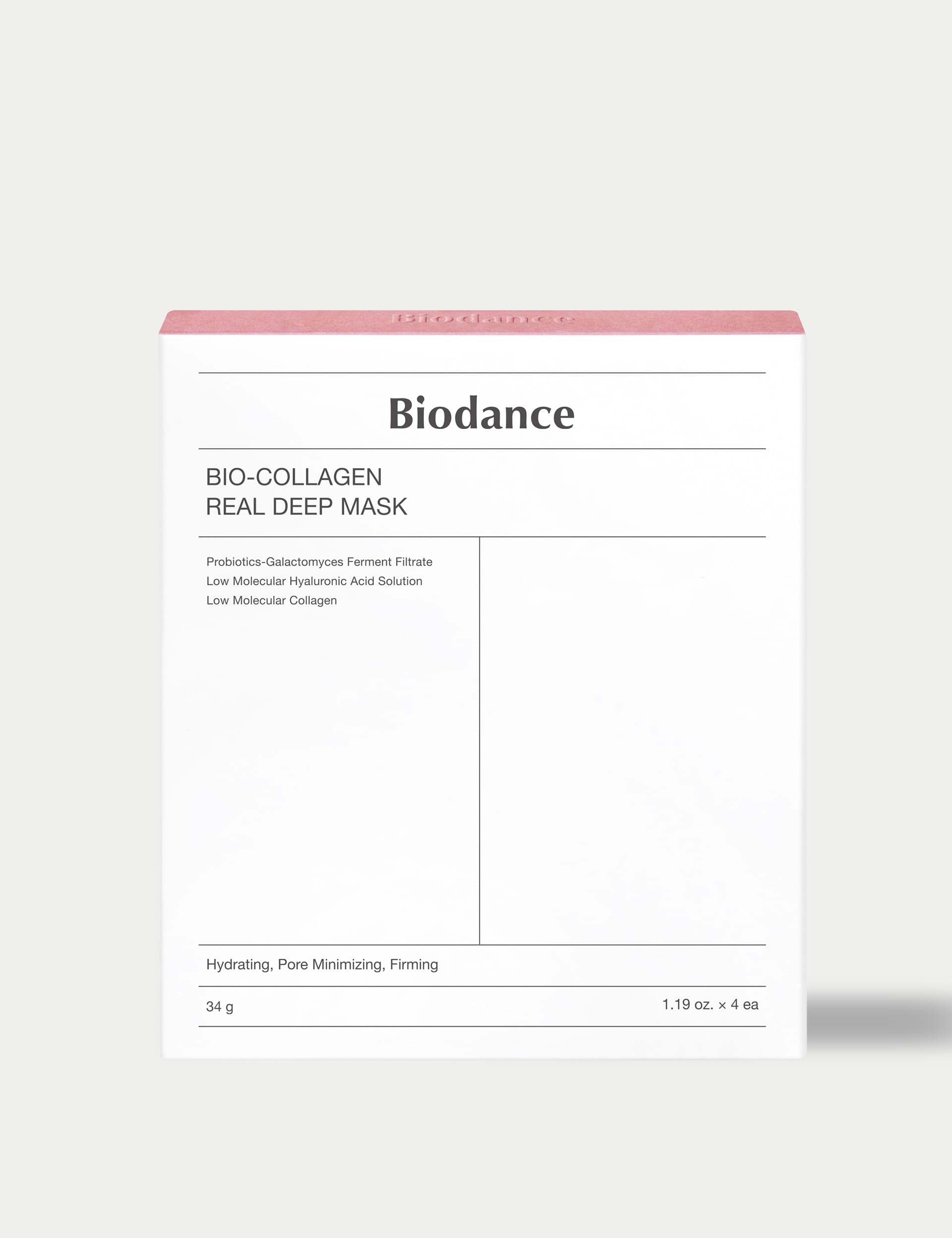 Bio Collagen Real Deep Mask (4 Pack)