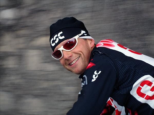 Karsten Kroon flying in training