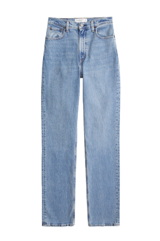 Abercrombie & Fitch Ultra High Rise 90s Straight Jeans (Were $90) 