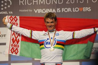 Vasil Kiryienka wins the 2015 UCI World Championships time trial