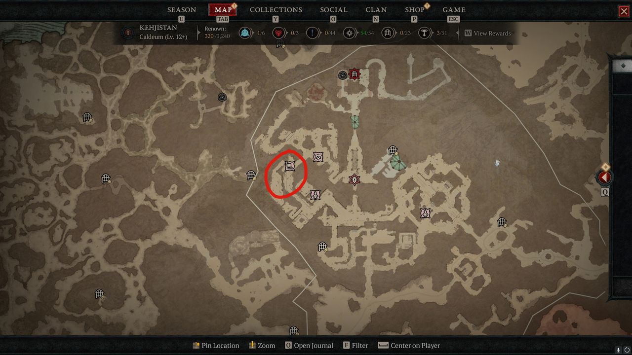 Diablo 4 cellar locations