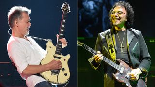 Tony Iommi and Eddie Van Halen jammed