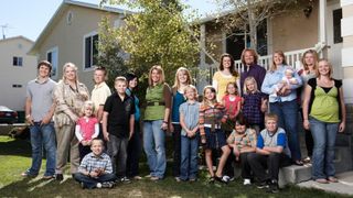 The Brown family in the first season of Sister Wives