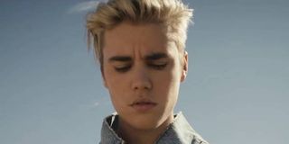 Justin Bieber in a video