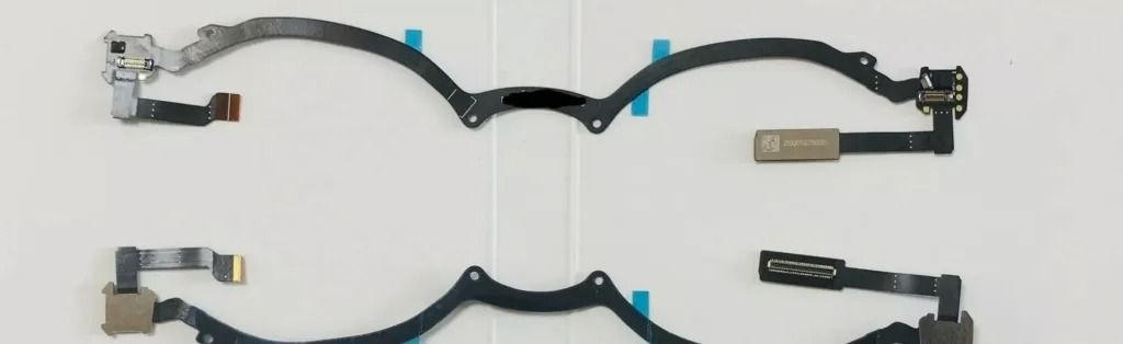 Apple mixed-reality headset leaked hardware images