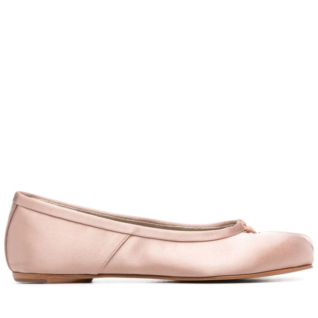 Tabi Satin Ballerina Shoes