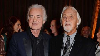 Jimmy Page and Richard Cole