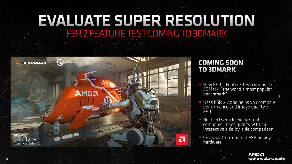AMD FidelityFX Super Resolution 2.2 and ISV