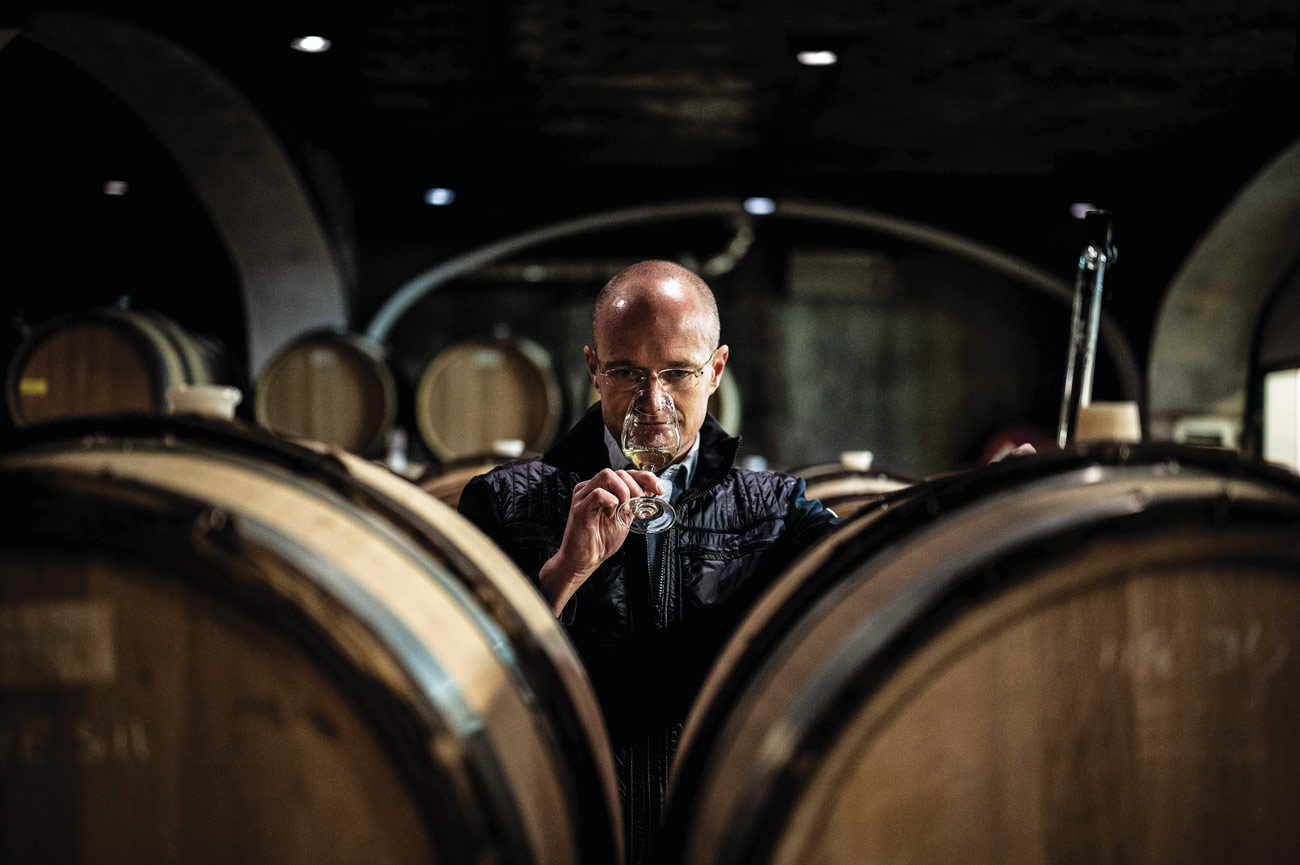 Winemaker Fr&amp;eacute;d&amp;eacute;ric Weber