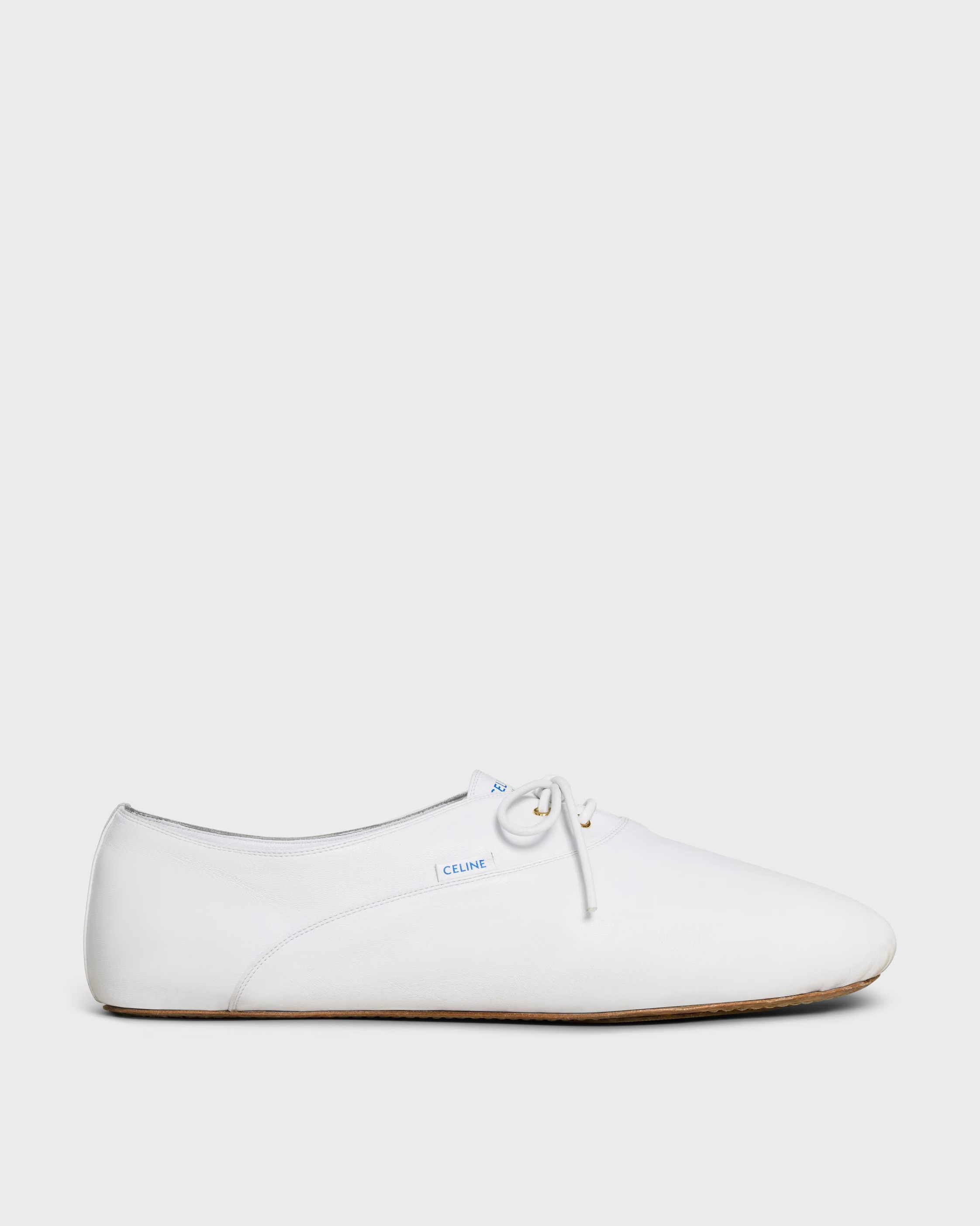 Celine, Ballet Lace Up Shoe in Lambskin