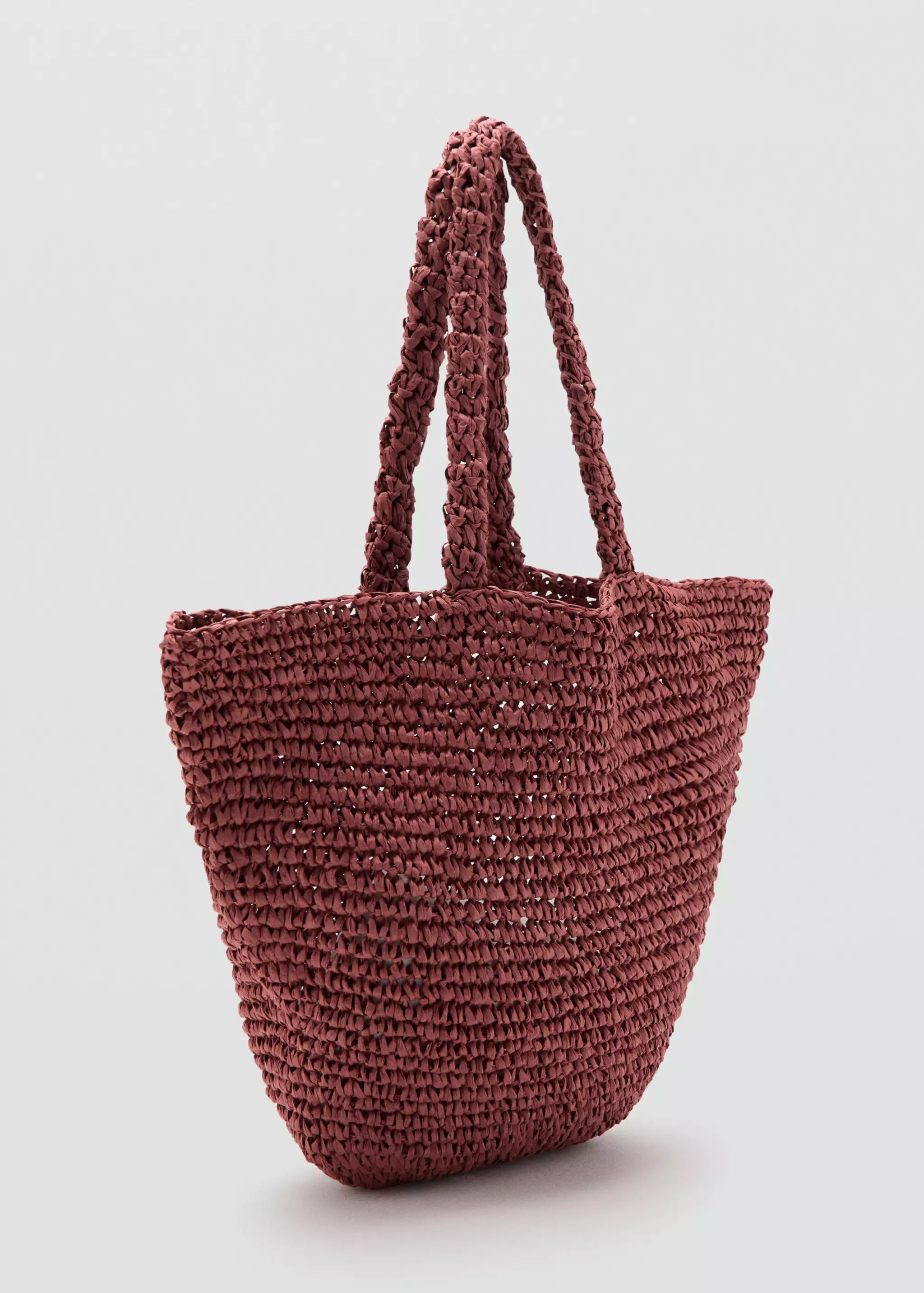 Natural Fibre Tote Bag - Teen | Mango United Kingdom