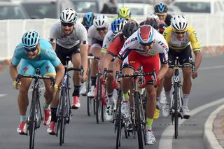 Alexander Kristoff wins stage two of the 2015 Tour of Qatar
