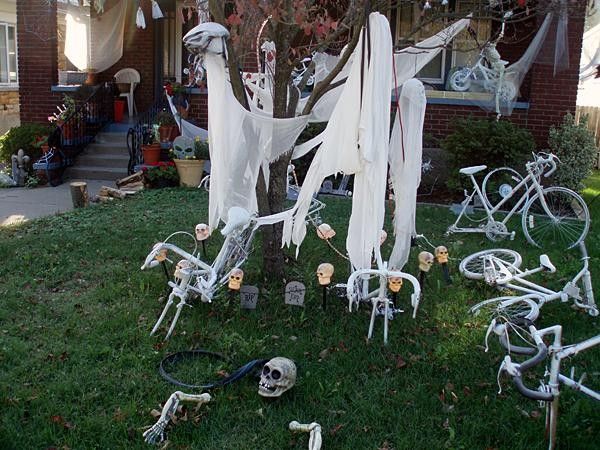 A bicycle graveyard