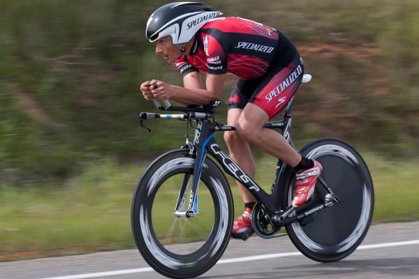 Fast Freddie Rodriguez is now with Specialized Masters, and netted a 12th place finish in the time trial.