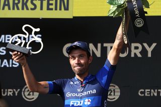 Groupama-FDJ’s Thibaut Pinot was awarded the most combative rider trophy in his last participation at the Tour de France