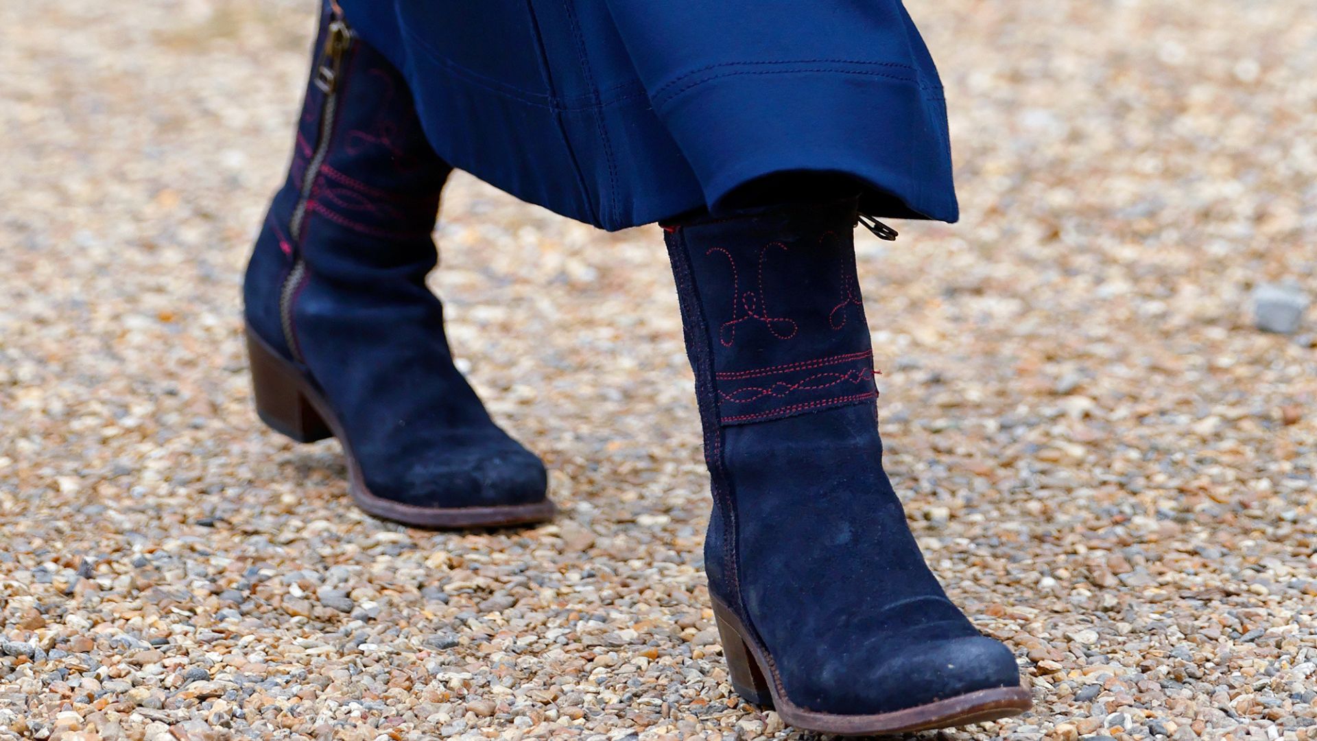 Kovbojské boty vévodkyně Sophie