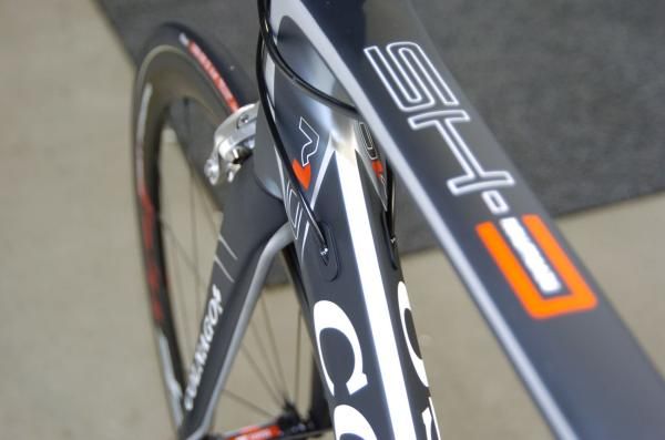 Colnago says the M10 has more vertical absorption than its CX-1.