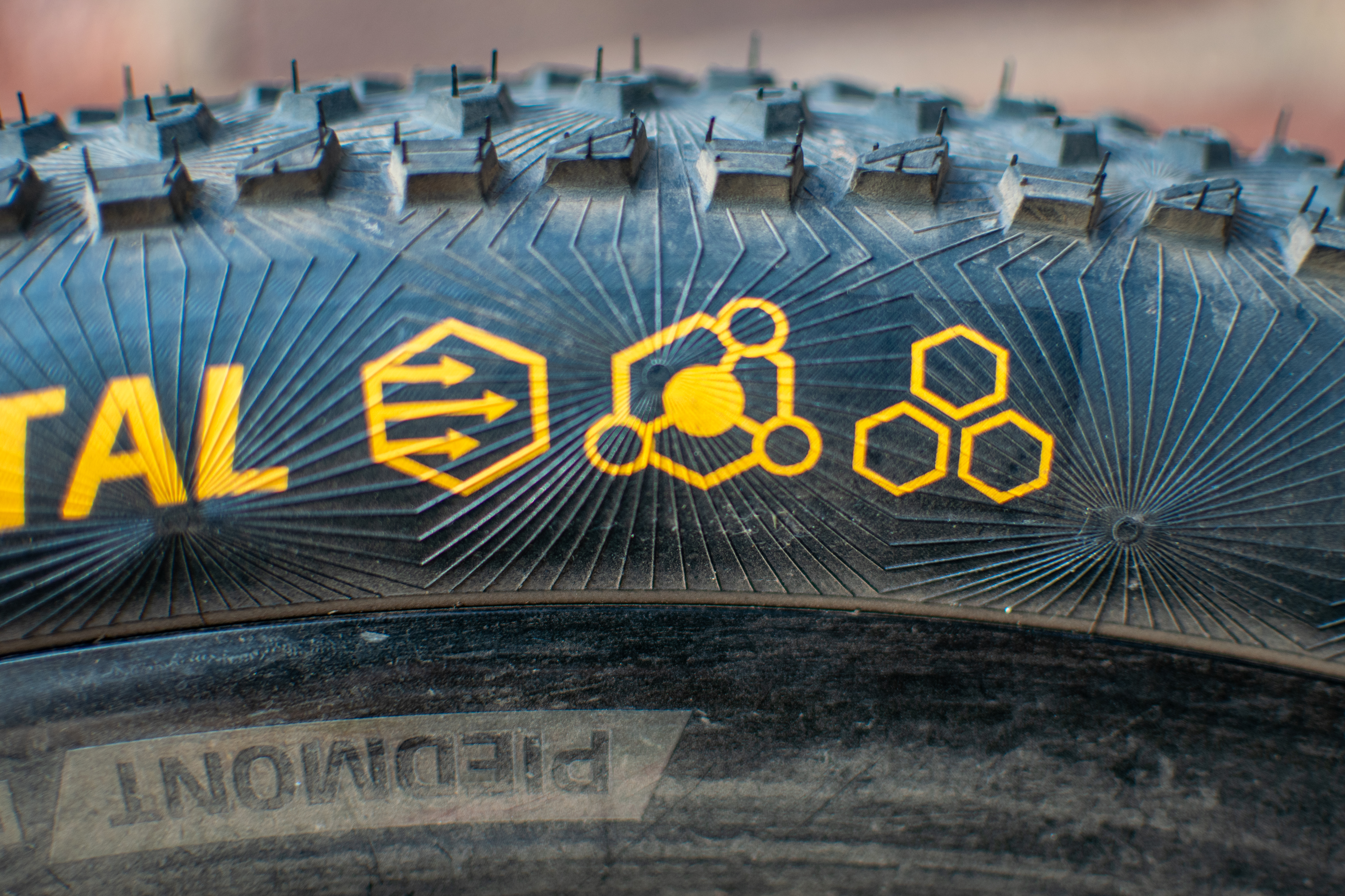 A Continental Dubnital tyre 