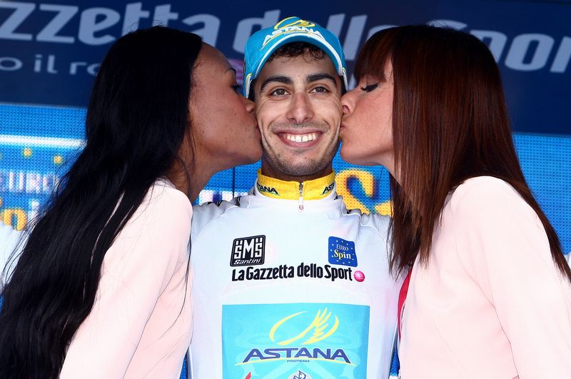 Fabio Aru is now the best young rider in the race