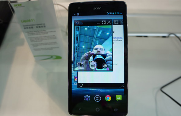 Acer Liquid S1 Phone Uses Floating Apps