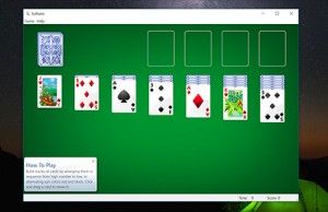 where is spider solitaire on windows 10