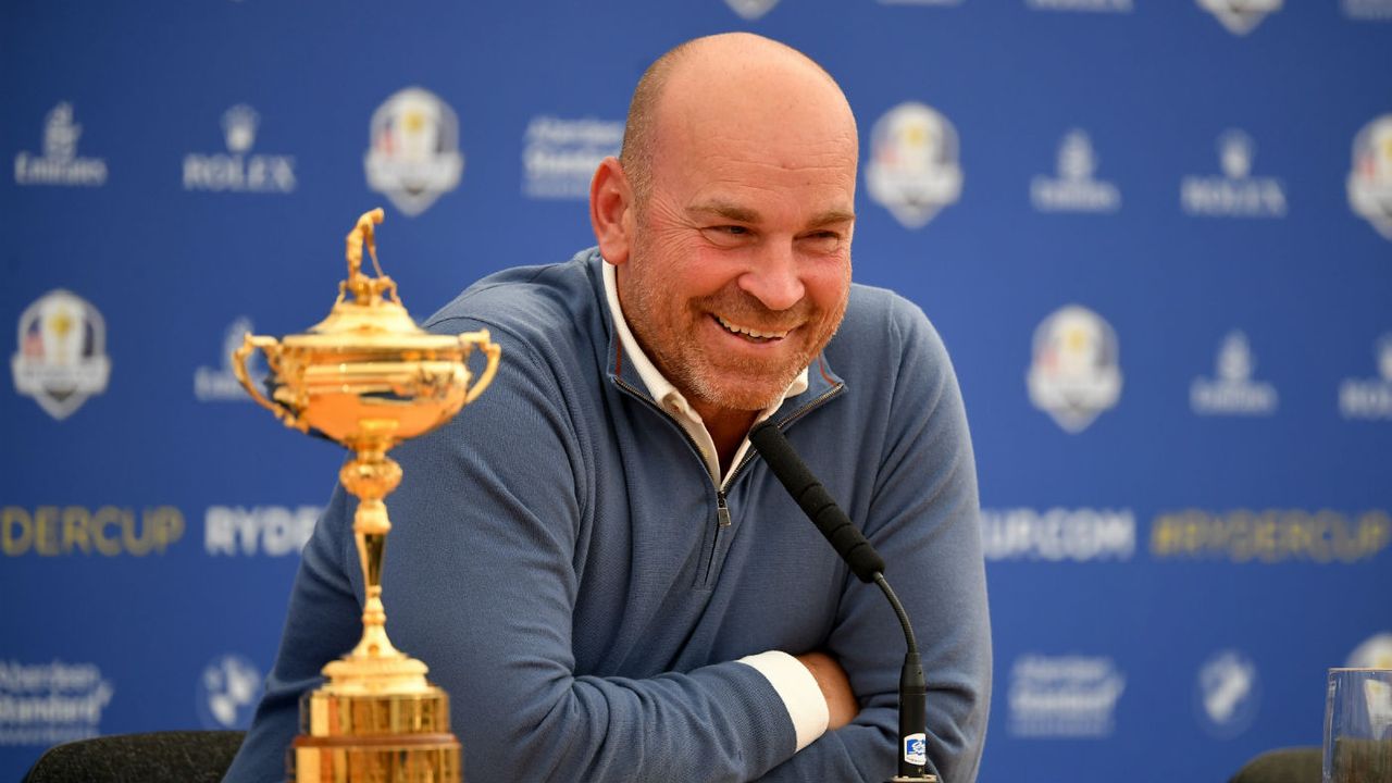 Thomas Bjorn Team Europe Ryder Cup