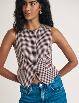 Heritage Check Waistcoat