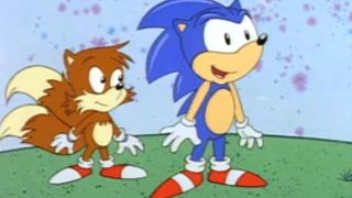 Tails and Sonic in The Adventures of Sonic the Hedgehog