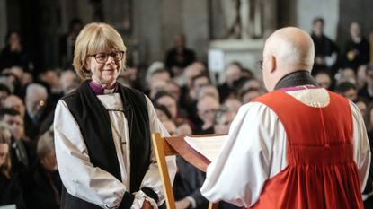 Bishop Sarah Mullally is confirmed as Archbishop of Canterbury in London's St. Paul's Cathedral