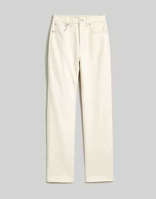 Madewell 90s jeans in cream