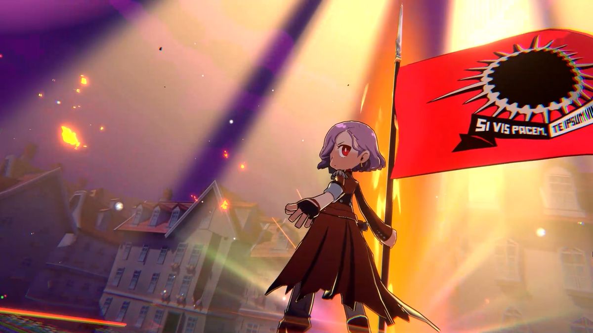 Persona 5 Tactica screenshot showcasing new character Erina