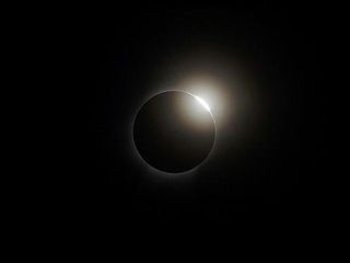 A "diamond ring" is one of the features of a total solar eclipse that skywatchers should look for. This image was taken during an eclipse on Aug. 1, 2008. Credit: