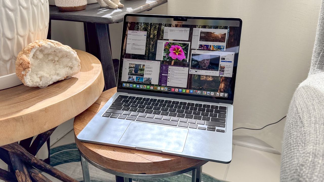 MacBook Air 13-inch M4 shown on tabletop