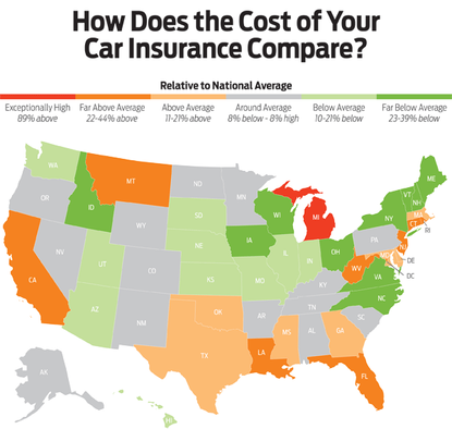 Where You Live Has a Huge Effect on Car Insurance Rates | Kiplinger