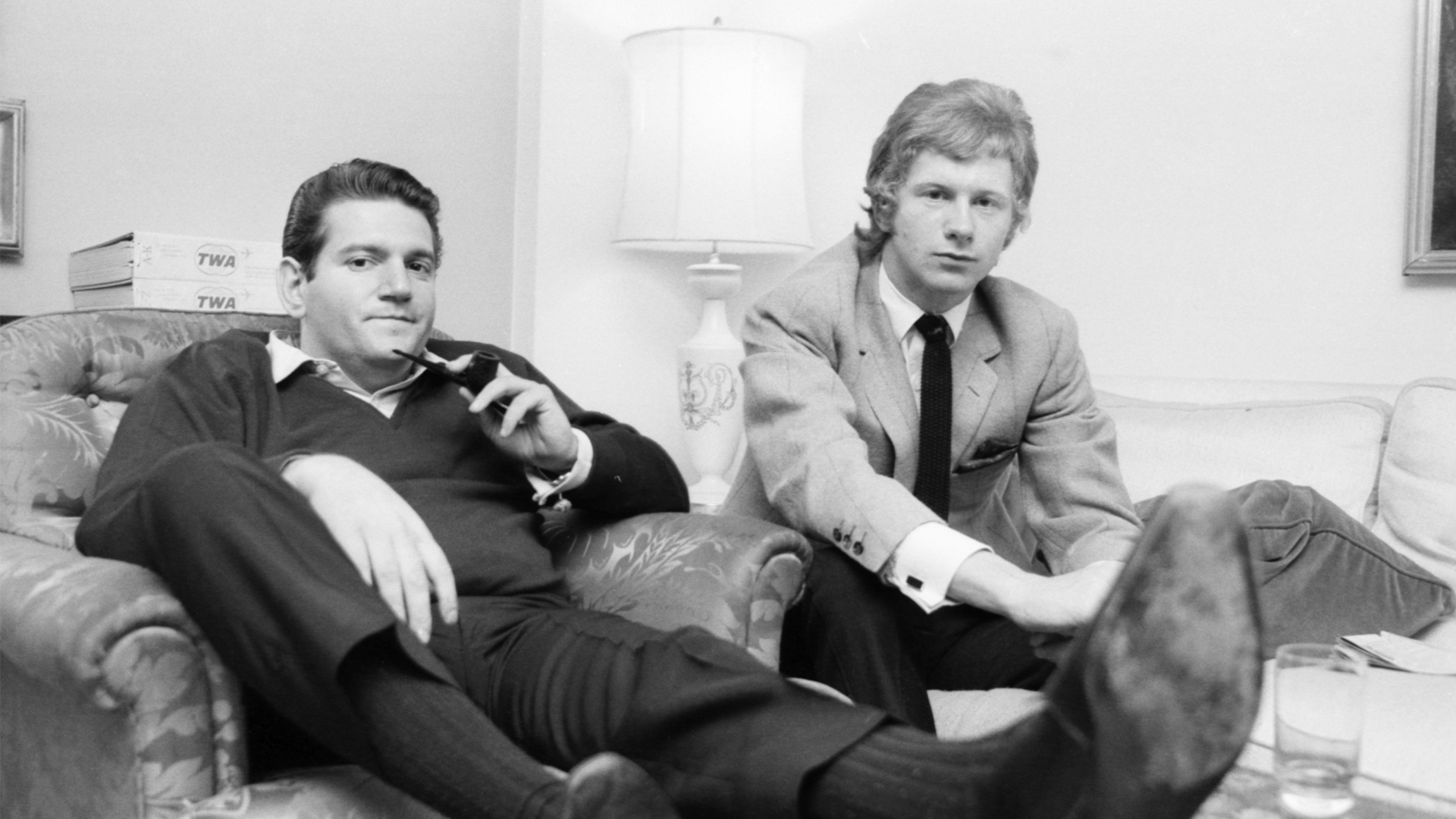 Andrew Loog-Oldham and Allen Klein