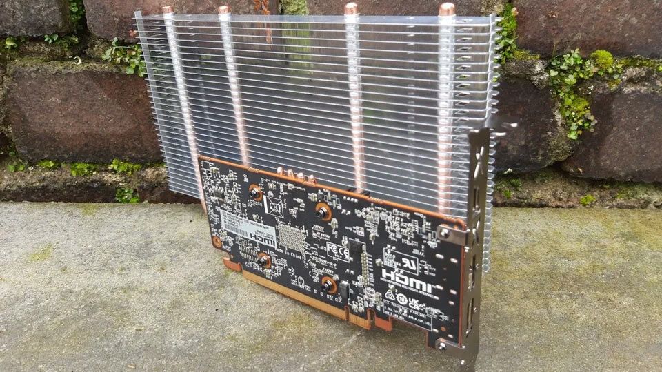 Passive cooled RX 6400 mod