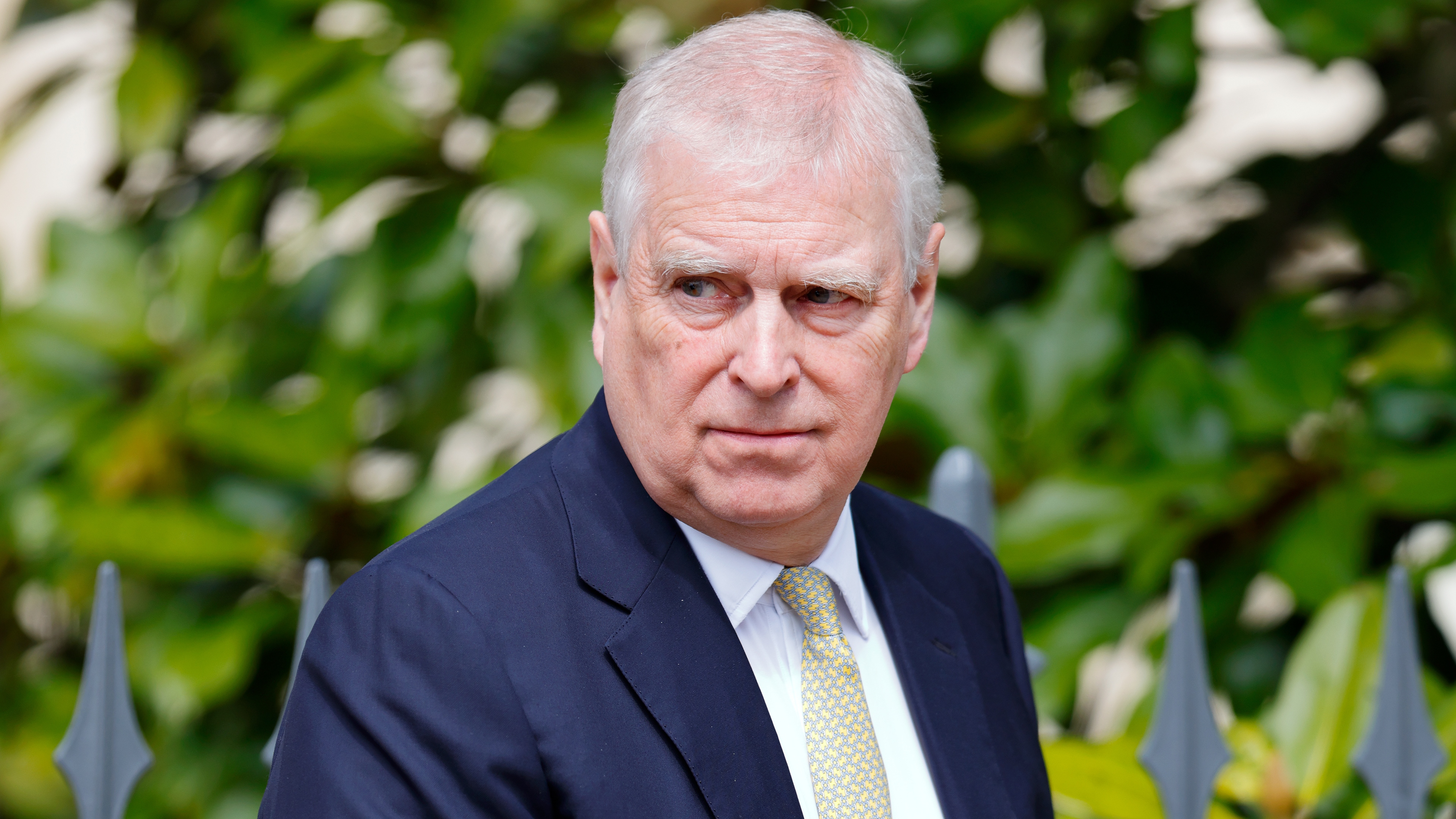 Andrew attends the traditional Easter Sunday Mattins Service at St George's Chapel, Windsor Castle on April 20, 2025