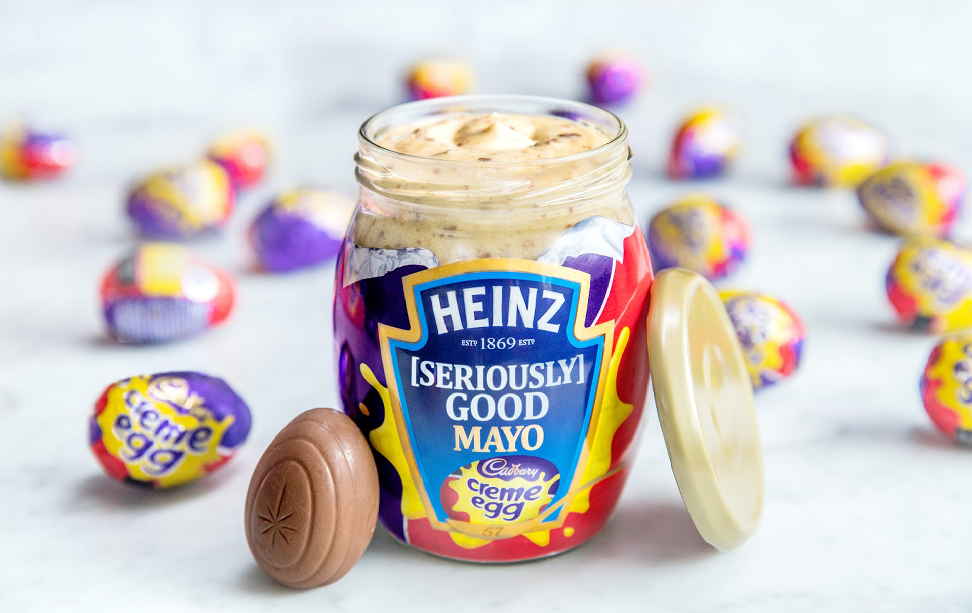 Cadbury and Heinz launch Cadbury Crème Egg-flavoured mayonnaise