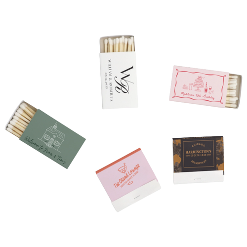 Custom matchbox & matches