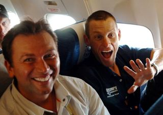 Johan Bruyneel and Lance Armstrong in the good old days