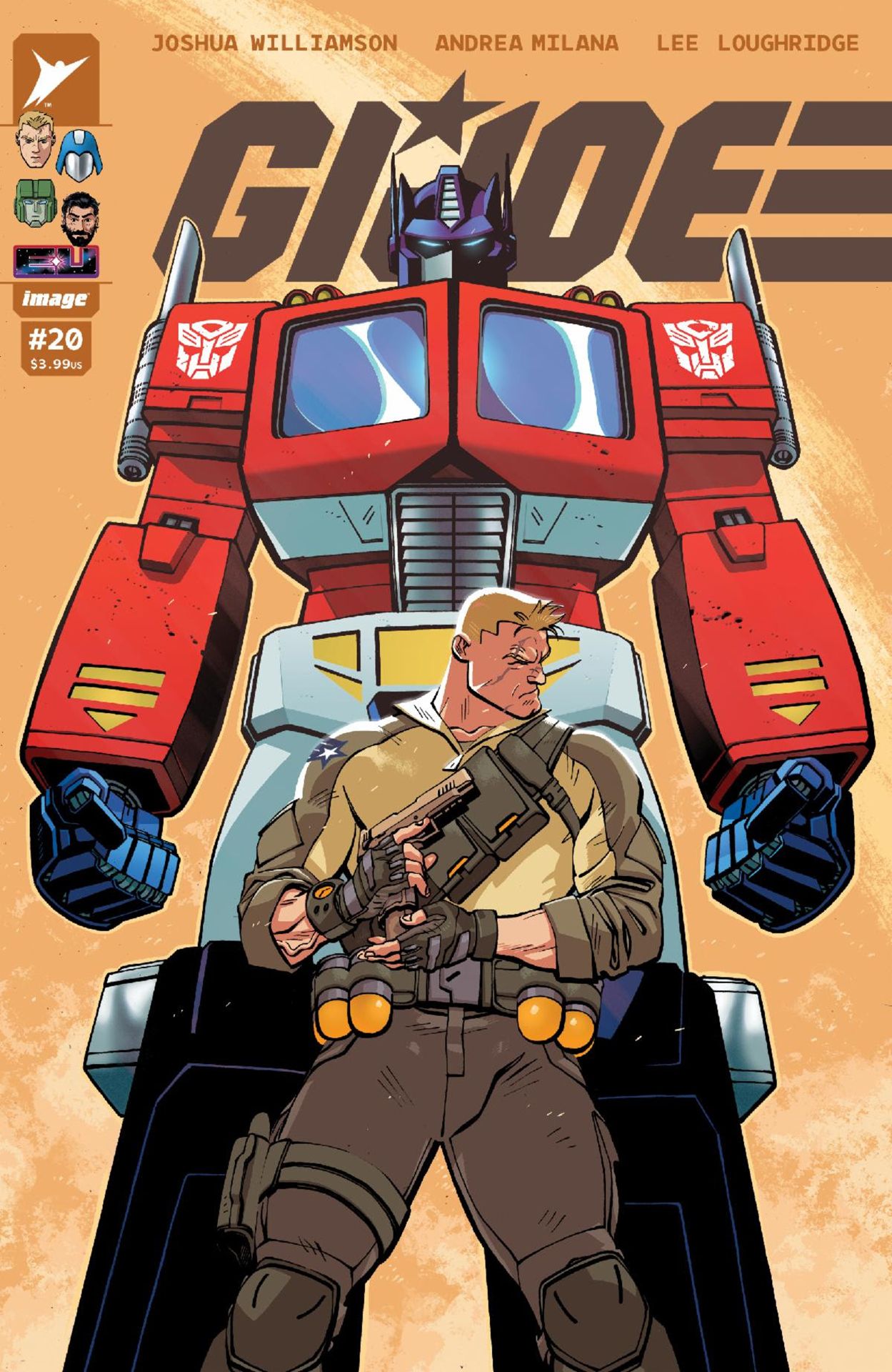 GI Joe #20 cover by Tom Reilly