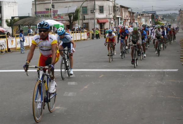 Byron Guara just after winning the stage