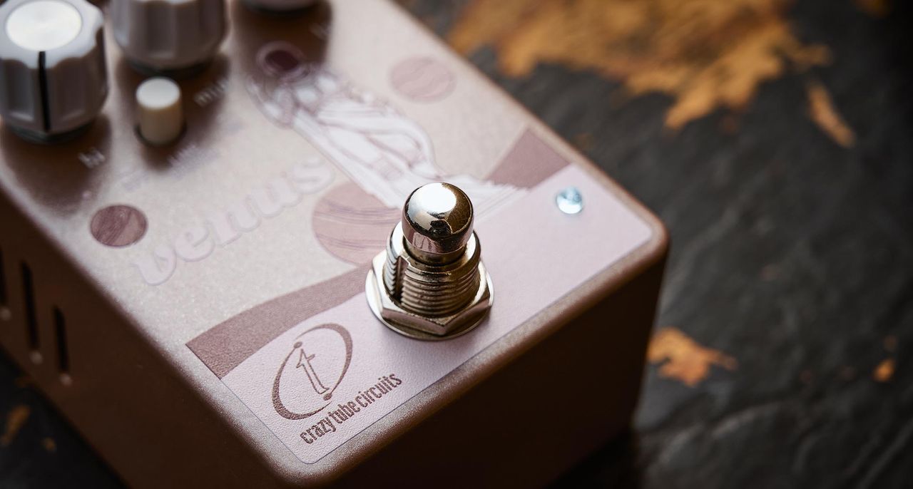 Crazy Tube Circuits Venus: this tube-driven overdrive is inspired by the K Butler/Chandler Tube Driver but has a number of clever, practical updates.