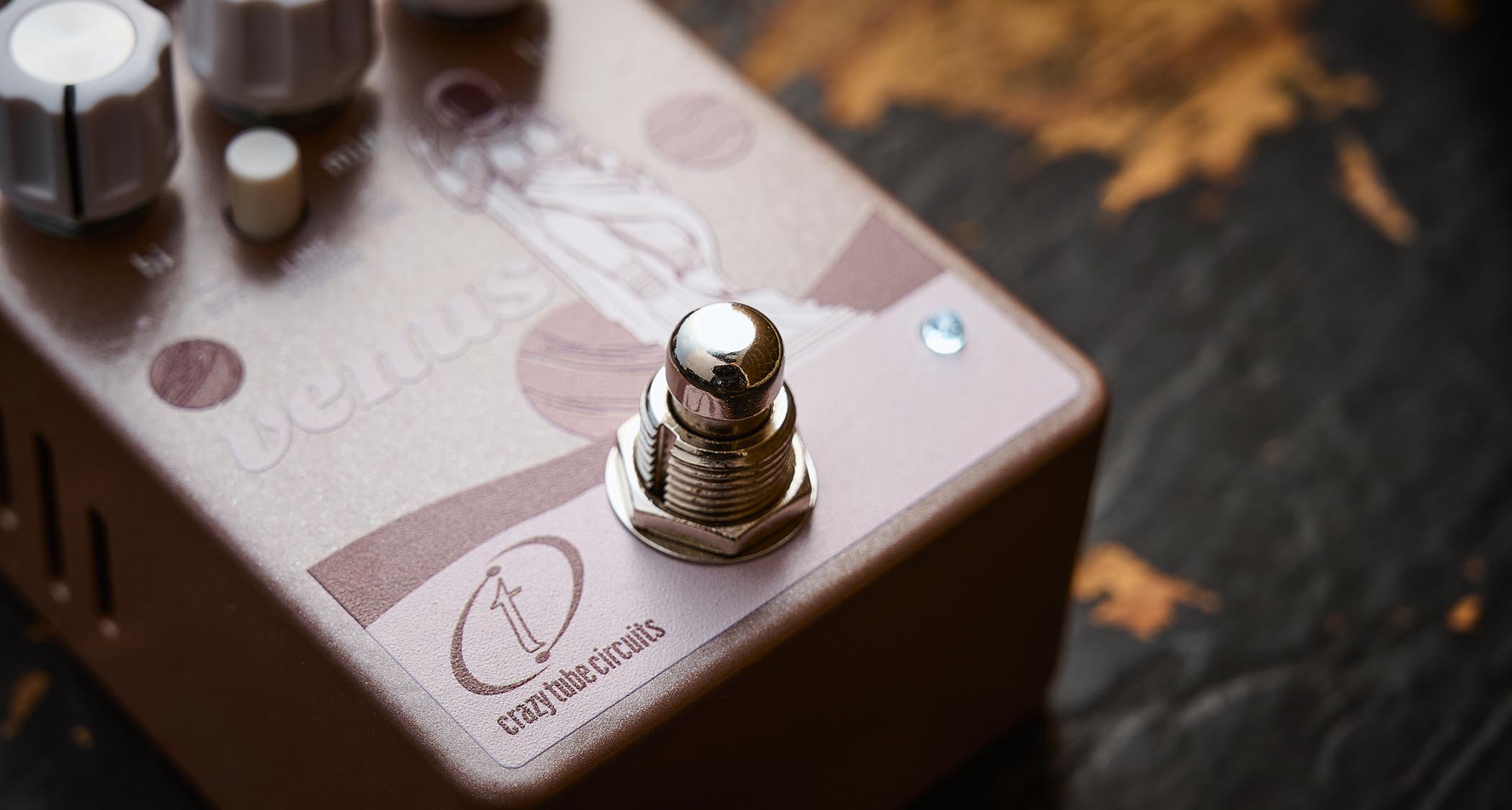 Crazy Tube Circuits Venus: this tube-driven overdrive is inspired by the K Butler/Chandler Tube Driver but has a number of clever, practical updates.